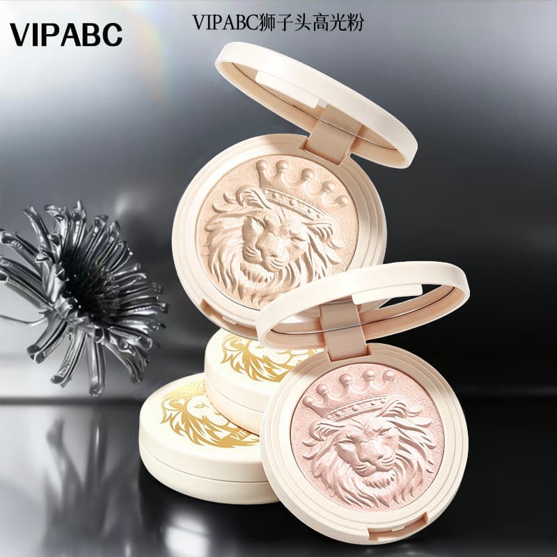 VIPABC Marcador Iluminador Facial Gengibre Marcador Fino Piscando Brilho de Água Marcador de Pele Placa de Contorno20260