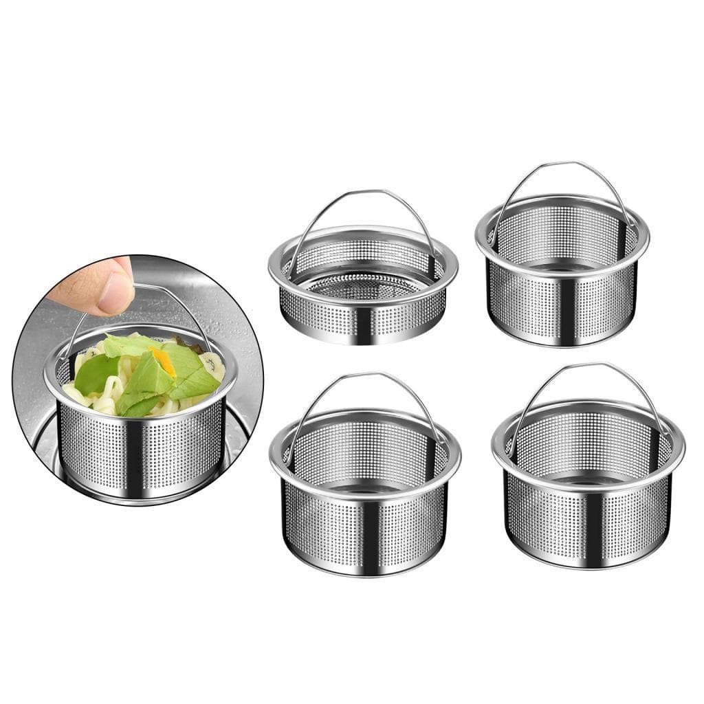 [mcpdwt] Cesta De Malha Para Pia , Coletor De Detritos De Alimentos , Filtro Reutilizável , Durável E Fácil De Limpar ,