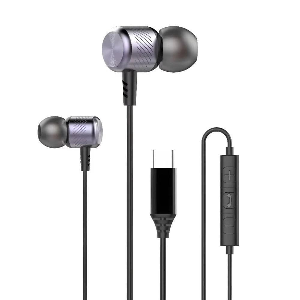 Fones De Ouvido Intra-Auriculares TEVO , Com Fio De Redução De Ruído Estéreo HiFi , Fone De Música Graves Profundos De S