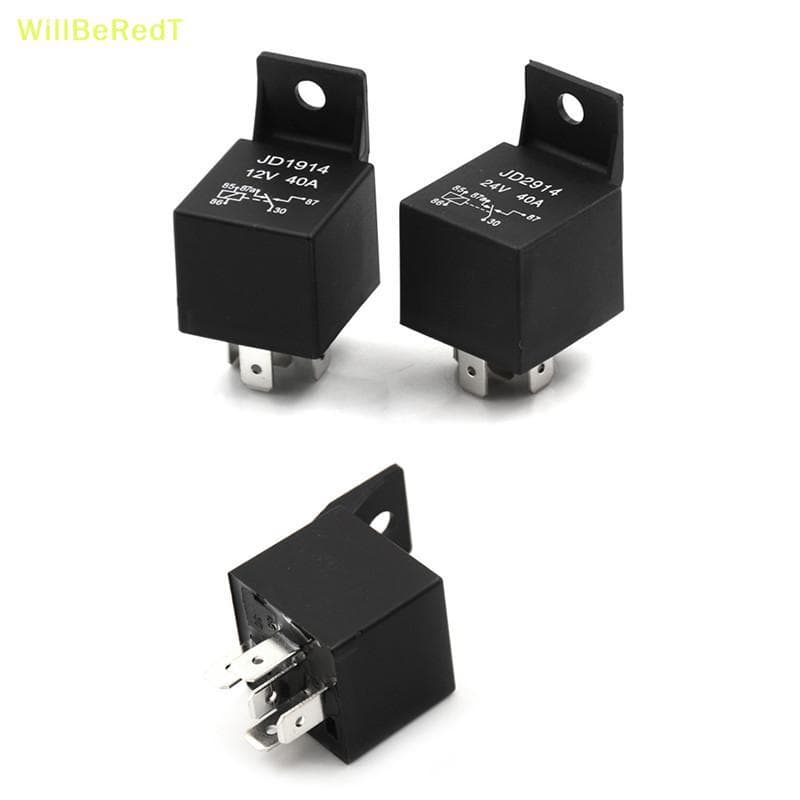 [WillBeRedT] Relé De Carro De 5 Pinos 40A Automotivo Normalmente Aberto DC 12V/24V Relés Para Luz Principal [Novo]