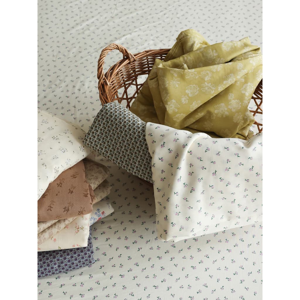 Ins Pastoral pequeno Floral algodão lençol peça única 1.5/1.8m menina coração 100 lençol de algodão puro conjunto de trê