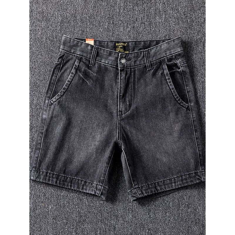 Shorts americanos masculinos verão novo estilo na moda três pontos quatro pontos na moda shorts Jeans masculinos Super s