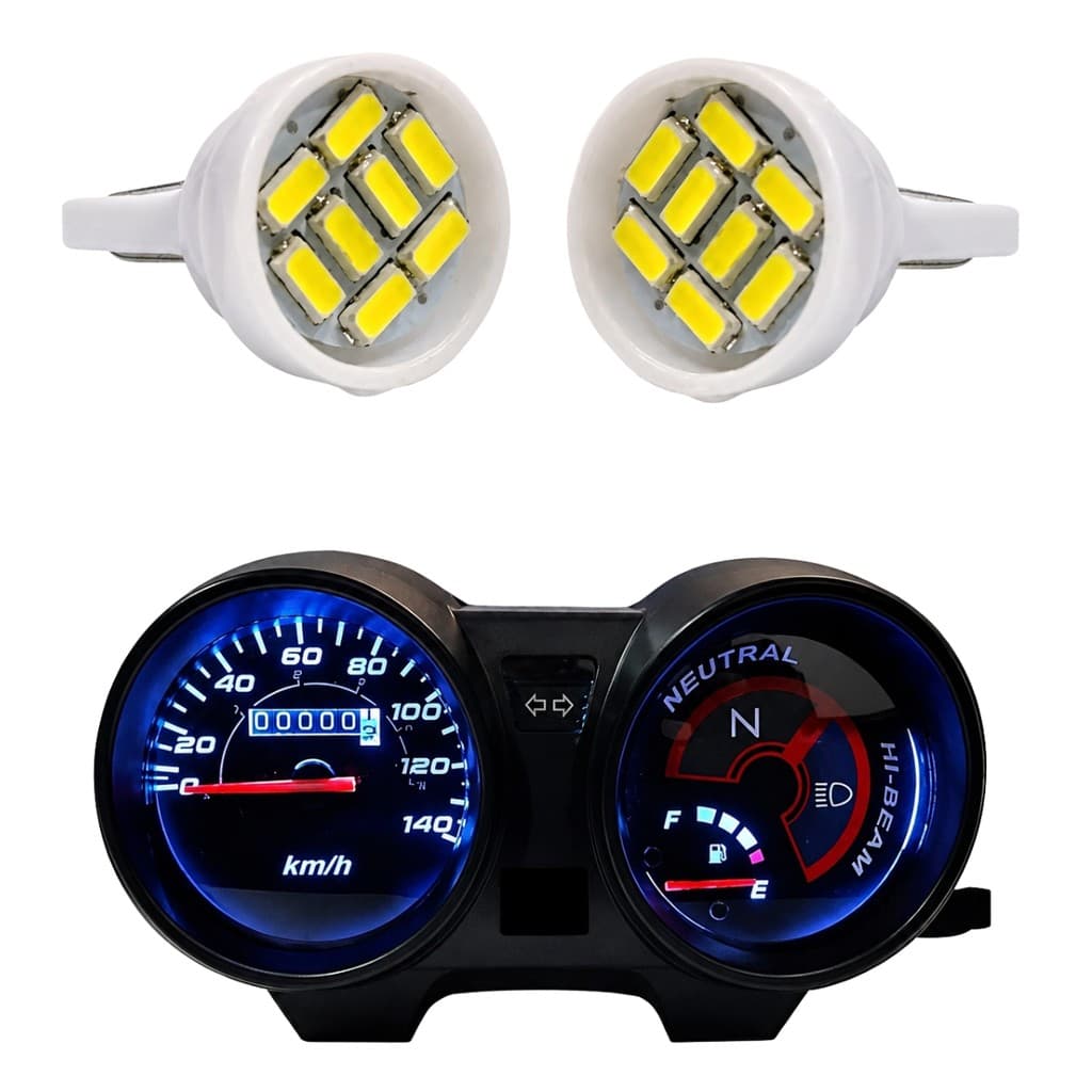 PAR LED PAINEL COMPATÍVEL MOTO CG TITAN FAN FACTOR 125 150