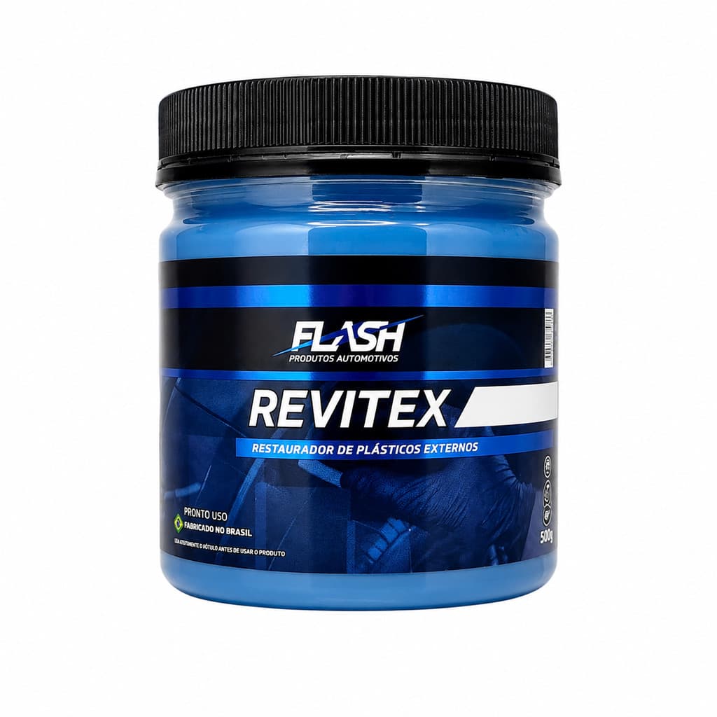REVITEX  500g - Restaurador de Plásticos Exeternos