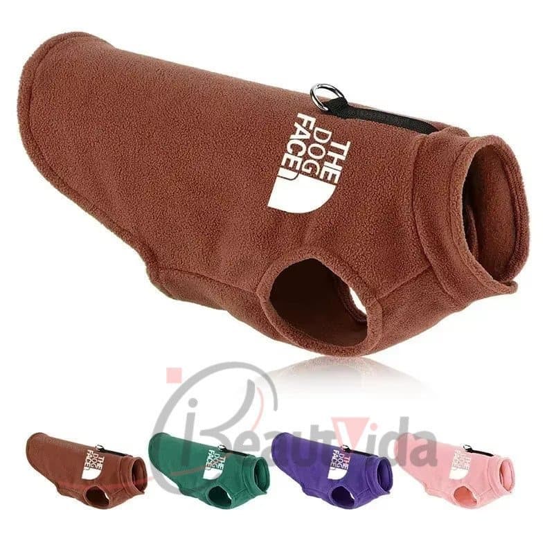 Roupas Para Cães De Estimação Outono Inverno Casaco Velo Quente Camisola Colete Pequenos Chihuahua Bulldog Jaquetas Traj