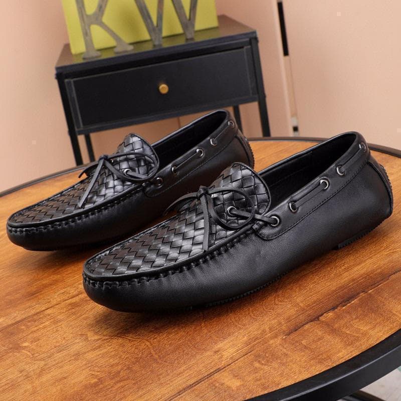 Capa de sapato de couro Nubuck masculino europeu, mocassins masculinos da moda, capa de sapato de pano da marca Ervi.