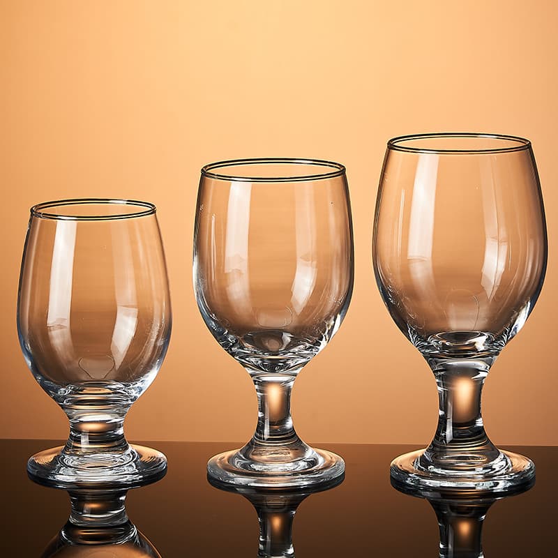 Vidro engrossado Hotel grande taça de vinho copo de vinho branco Cocktail vidro transparente vidro de água