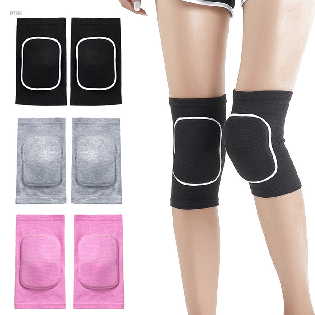 Joelheira Esportiva FDK Joelheiras De Dança Profissional De Alta Elasticidade Com Almofada De EVA Espessada Absorção De