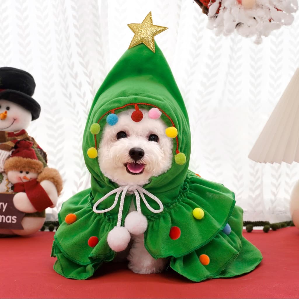 Outono Inverno Natal Pet Manto Cosplay Traje Atacado Roupas Para Cães Gato Vestuário Gatos Suprimentos Animais De Estima