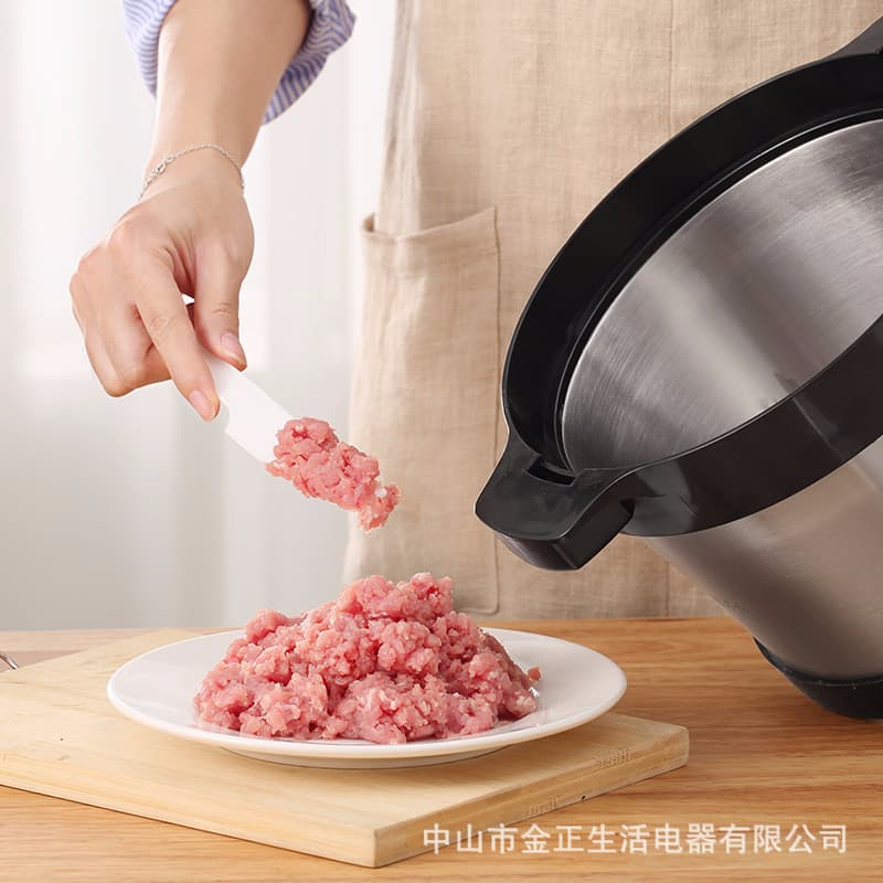 Máquina Elétrica Para Enchimento De Carne 110v , Vegetais Picados Com Alho