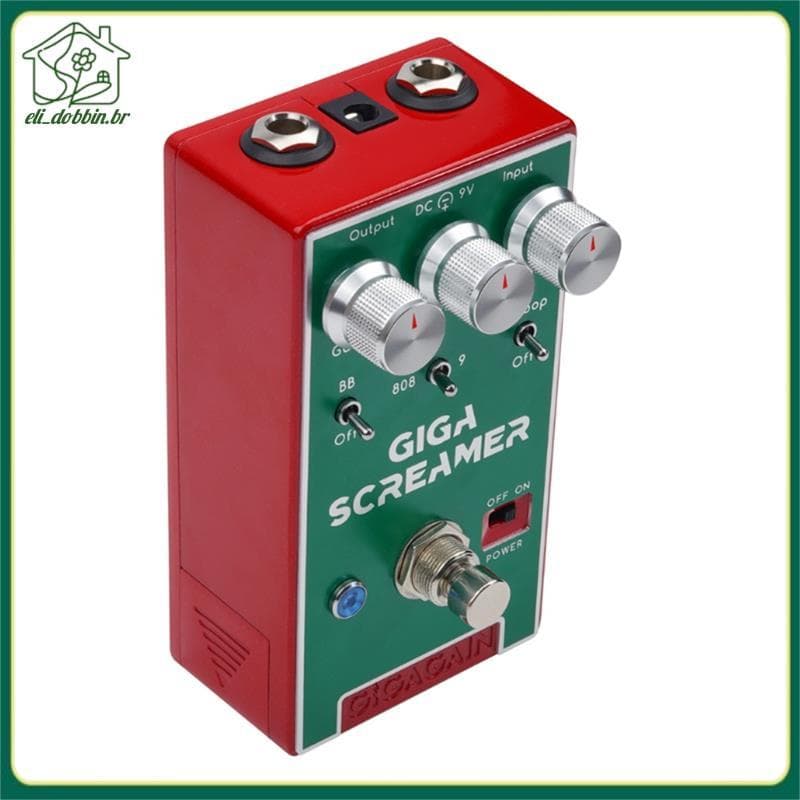 Overdrive Pedal Scteamer A078GIGAIN Amp Efeitos De Guitarra De Alta Qualidade