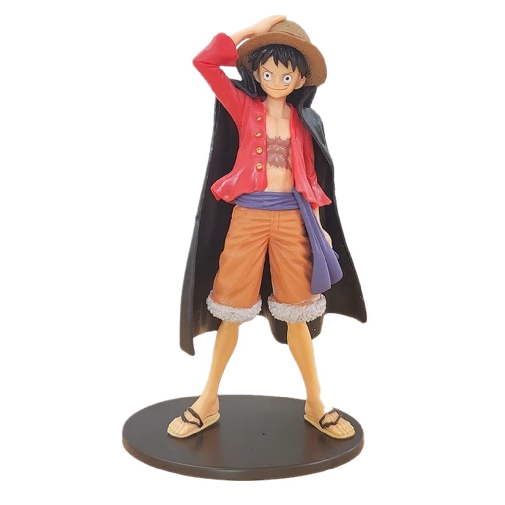 Figura de Ação One Piece – Monkey D. Luffy com Capa Preta – One Piece