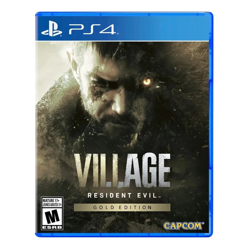 Jogo Terror Resident Evil Village Gold Edition Ps4 Mídia Física