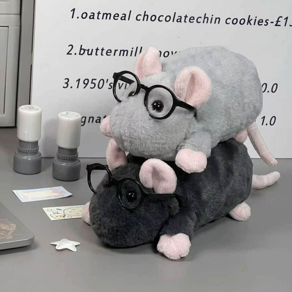 Estojo de lápis de estudante de pelúcia com ramo de flor fofo de alto valor, janela de grande capacidade, bolsa de armaz