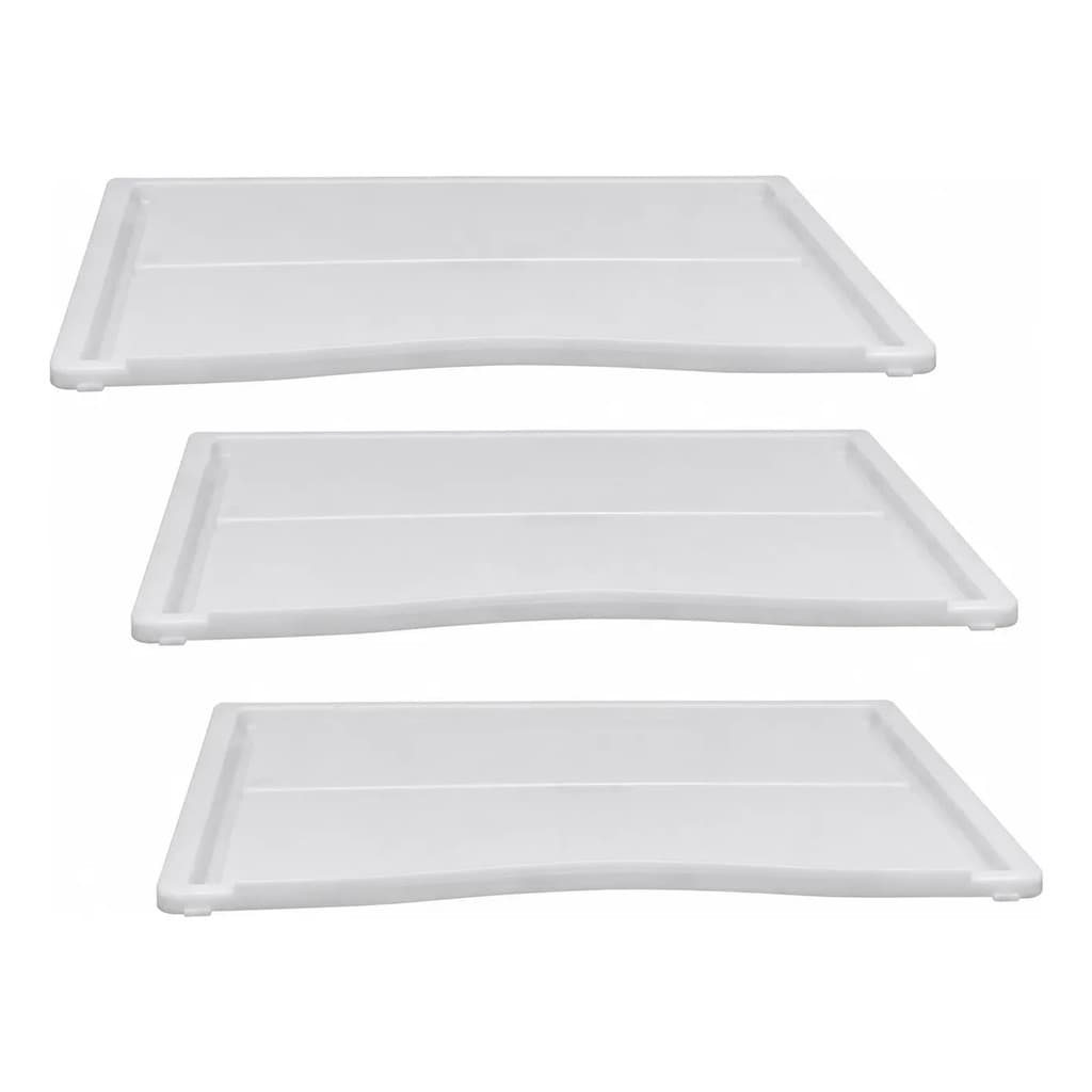 Kit 3 Prateleiras Geladeira Electrolux Dc45 Dc46 Dc47 Dc49a