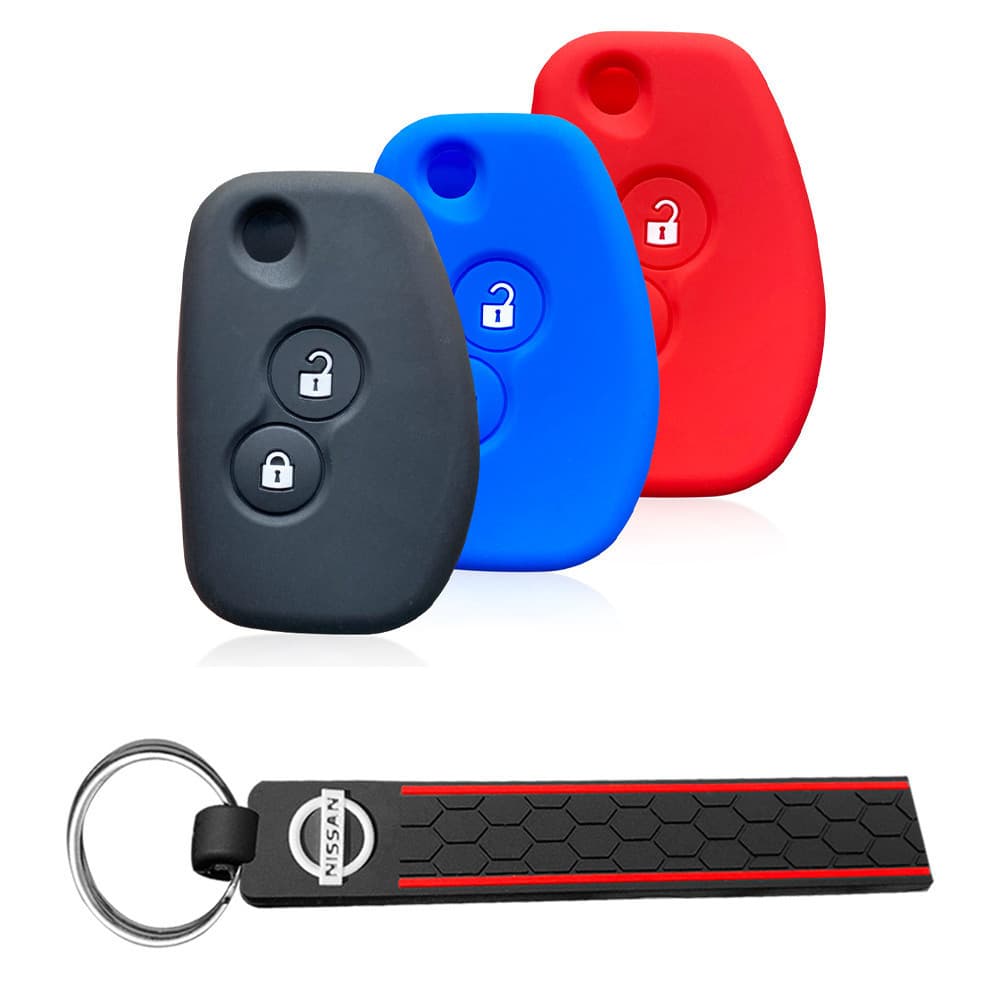 Para Nissan Terrano 3 2020 Almer G15 Renault Logan 1 Capa de Silicone Modificada para Chave Remota ENHF