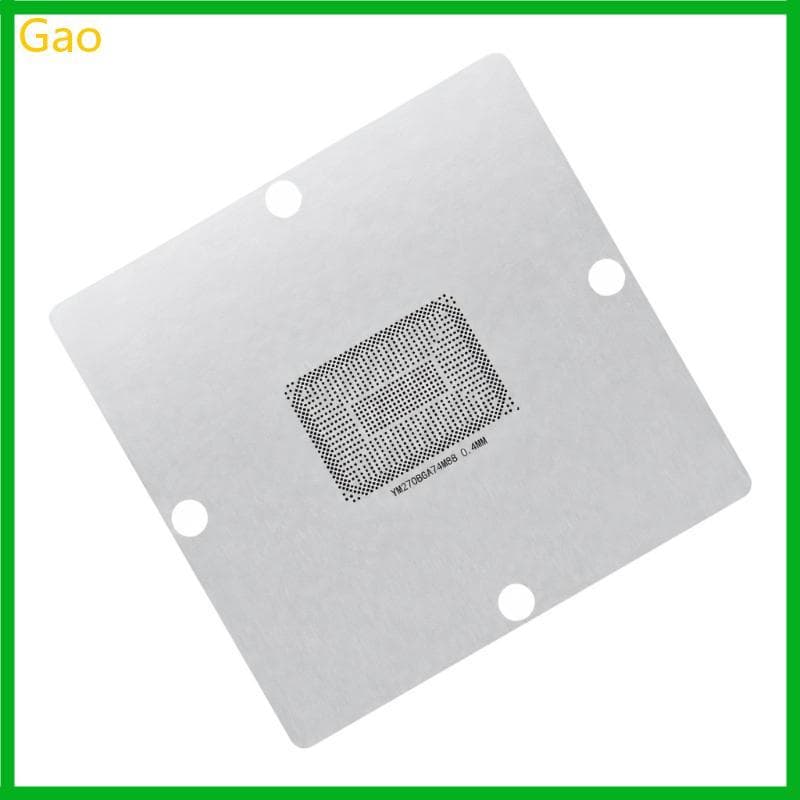 Placa De Colocação De Solda Gao Para Reballing E Tarefas De Reparo Do Processador R5 R9