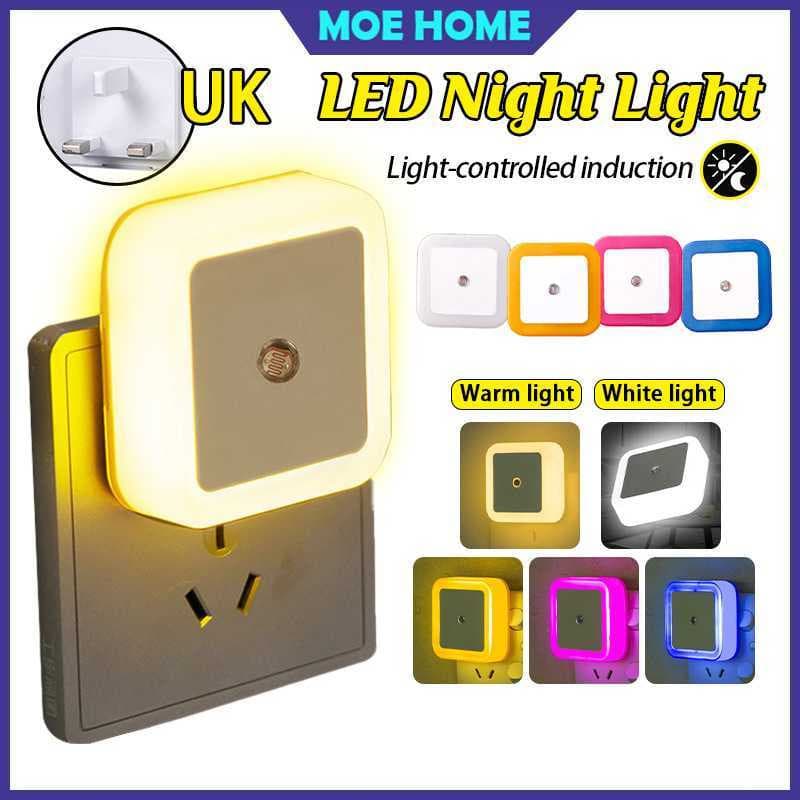 Luz Noturna Inteligente LED Lâmpada De Cabeceira Sensor Controle Automática Quarto Fixado Na Parede Interruptor Automáti