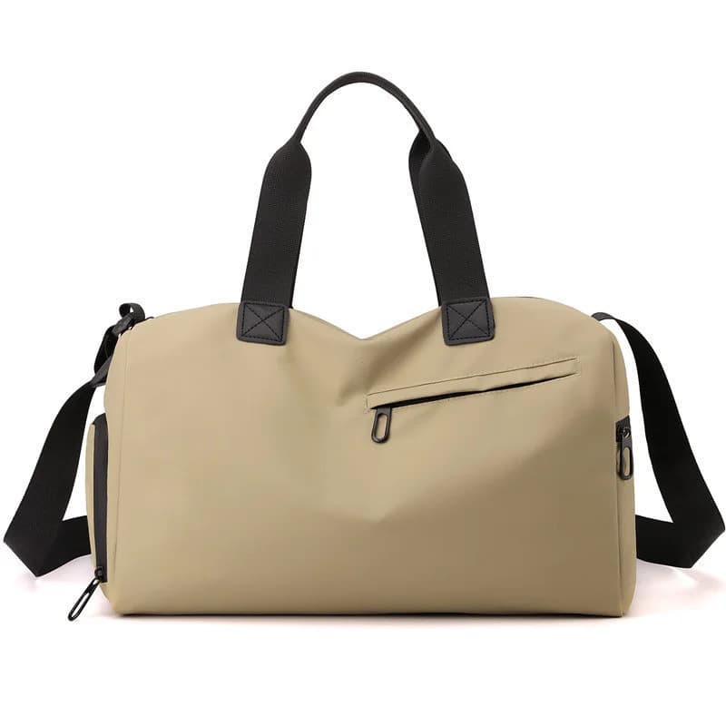 Unissex Aptidão Viagem Bolsa Curta Business Duffel Weekender Compartimento Independente Para Sapatos Pano Oxford Respirá