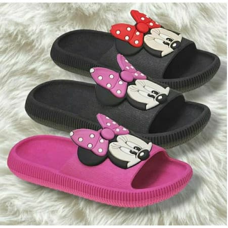 Chinelo Nuvem Slide Personalizado Minie Leve Macio Blogueira