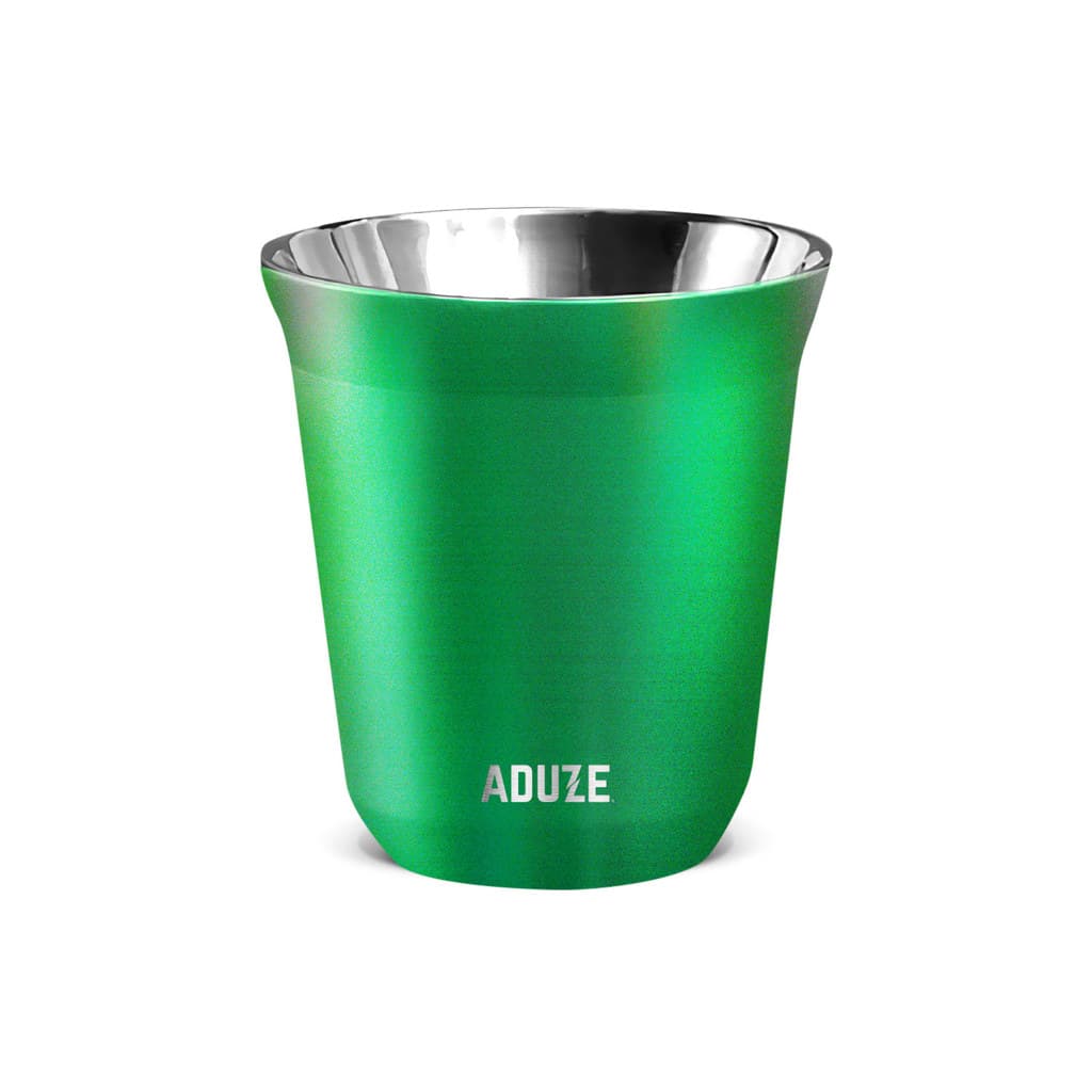 Xícara de Café Térmica Aduze Verde Cintilante 80ml