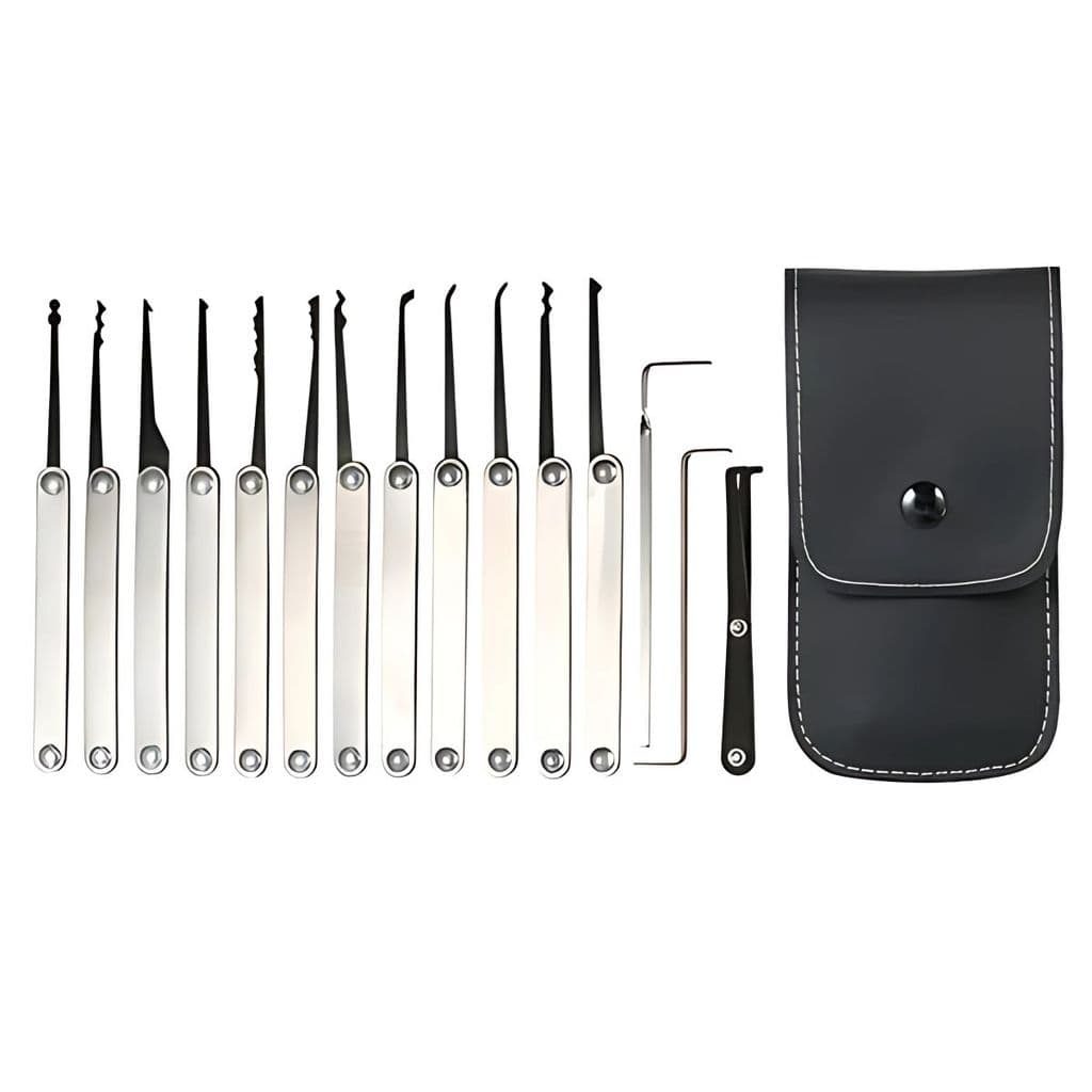 Kit De Ferramentas Abertura Michas Com 15 Peças E Estojo