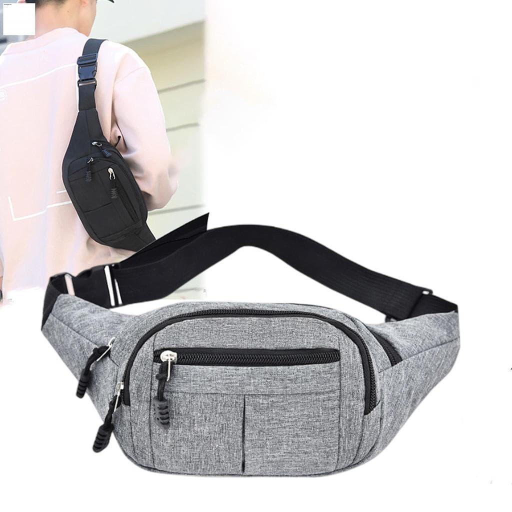 Masculino Casual Estilingue Crossbody Saco Durável Oxford Esportes Peito Leve Para Viagens Ginásio Caminhada Ciclismo
