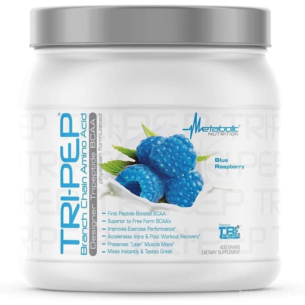 Nutrição Metabólica - TRIPEP - Tri-Peptídeo de Aminoácidos de Cadeia Ramificada, Pó BCAA, Suplemento Pré, Durante e Pós-