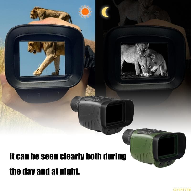 Gravação Vídeo Digital Visão Noturna Infravermelha Para Observação Pássaros, Viagens, Exploração Ar L