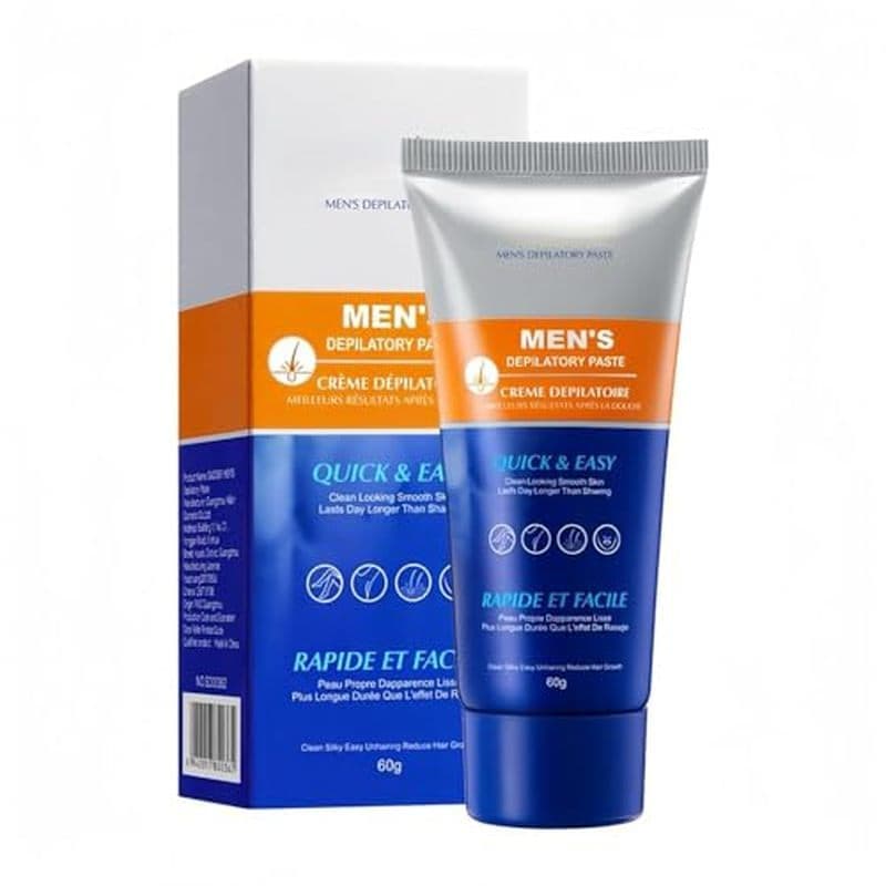 Creme De Remoção De Pelos Para Homens , Eficaz , Suave , Removedor , Indolor , Calmante Corpo Masculino , facial , Perna