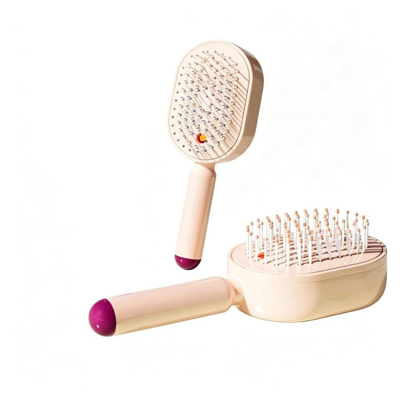 Escova de Cabelo com Vapor Nano, Escova de Cabelo com Vapor Elétrico, Alisador a Vapor Recarregável, Escova a Espe
