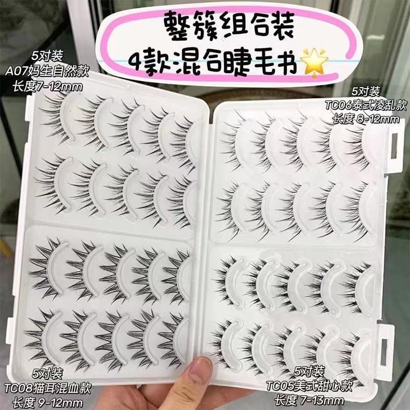 | cílios tufinho fox eyes | cílios tufinho gatinho 【 com cola e pinça】 ◈40 itens!Cílios postiços postiços d