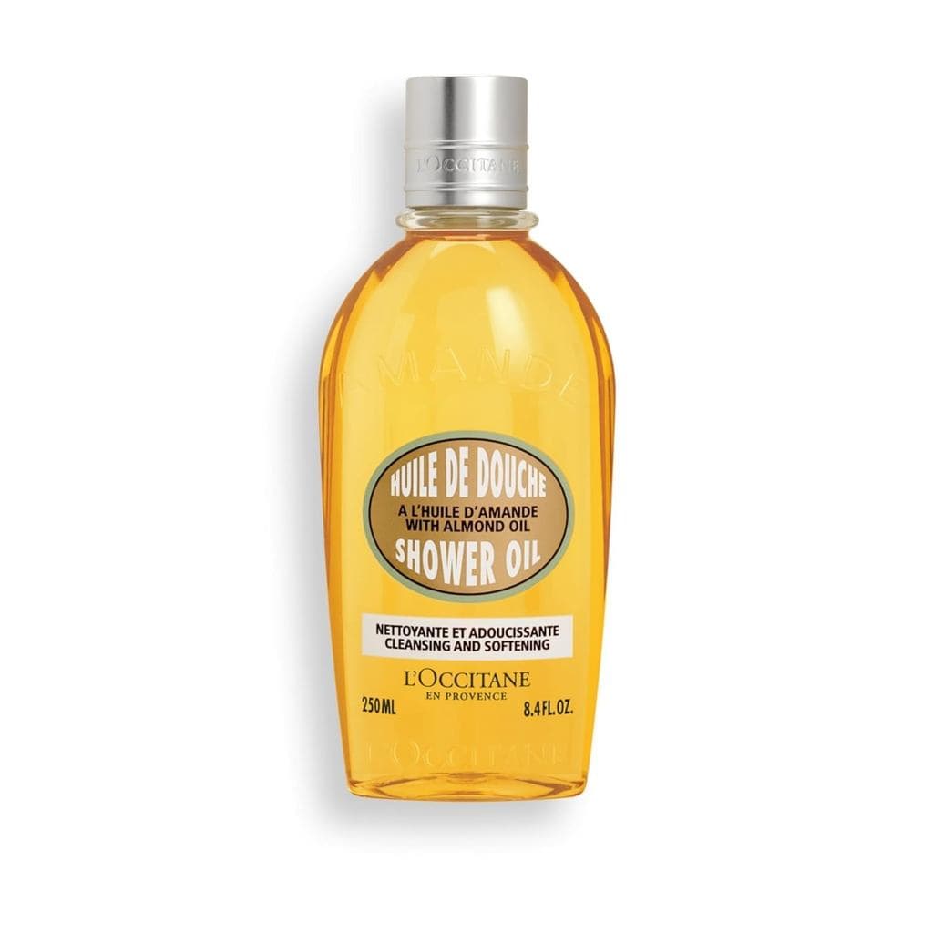 L'OCCITANE Óleo de Banho de Amêndoa para Limpeza e Suavização, Sabonete Líquido e Base para Barbear, Purifica e Suaviza