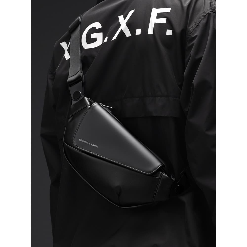 Moda legal High-End bolsa masculina Casual leve ciclismo saco de peito masculino elegante funcional viagem ao ar livre s