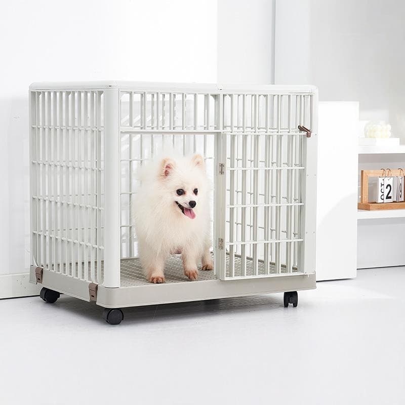 Gaiola de plástico para cães