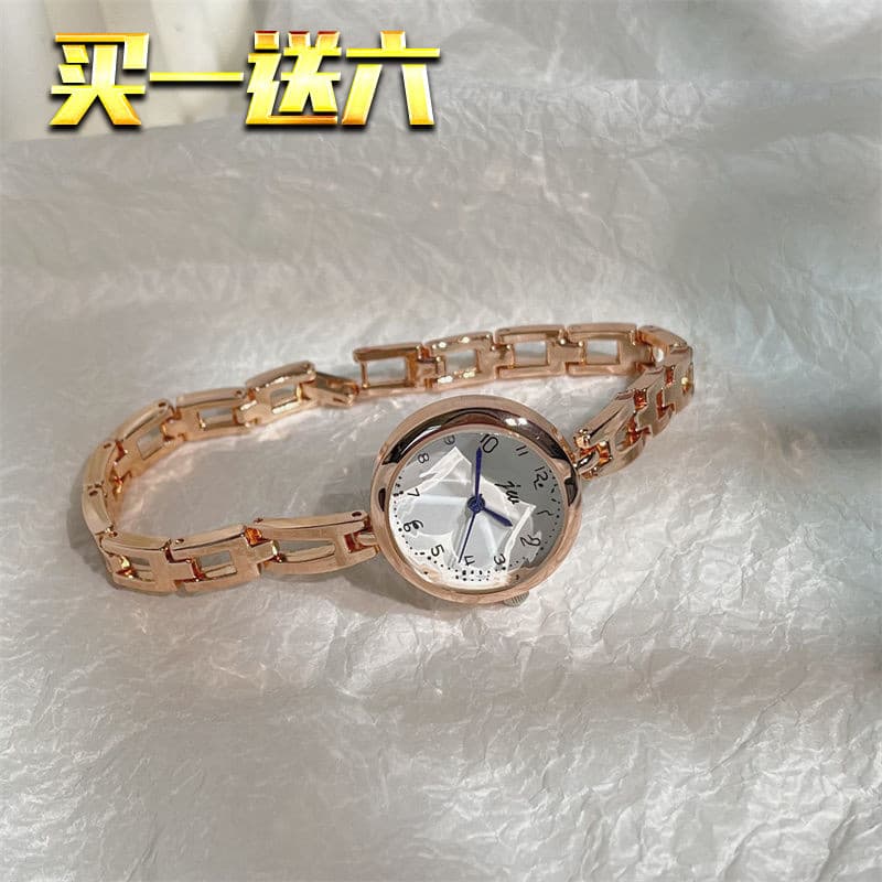 relogio feminino pequeno delicado relogio feminino pequeno Relógio feminino pulseira nicho luz luxo de alta aparência te