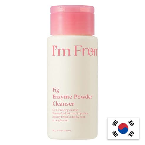 [I'm From] Fig Enzyme Powder Cleanser 50g / Limpeza Facial / Ilumina / Cuidado dos Poros / 100% Autêntico