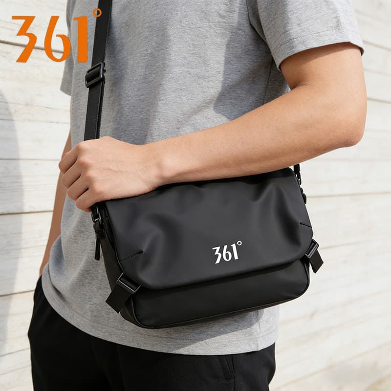 361 graus bolsa de ombro leve masculina saco do mensageiro passeio grande capacidade Commuter saco moda tendência saco d