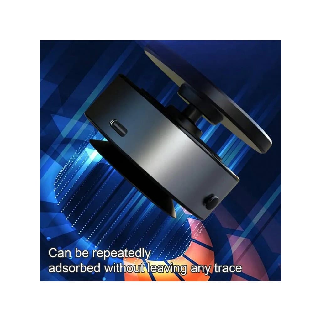 Suporte de telefone para carro com adsorção a vácuo 360° Painel giratório magnético ajustável Anti-vibração para-brisa M