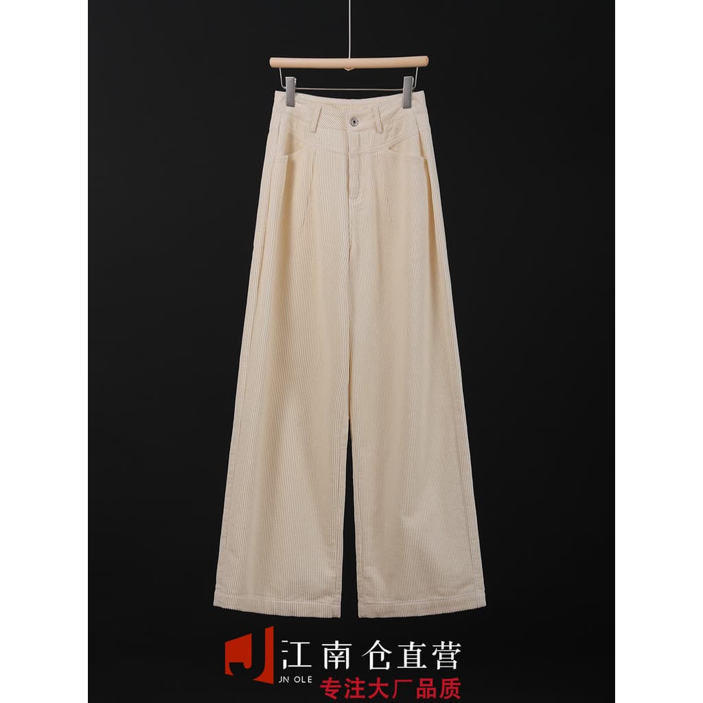 Jiangnan Warehouse [Luxury G-100 High Count Veludo de algodão de fibra longa] Especial ~ Outono Inverno Cintura Alta Ver