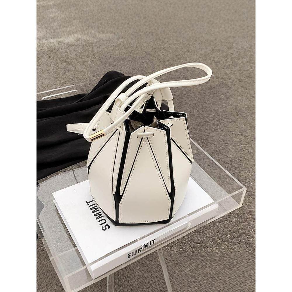 Bolsa bolsa feminina Bolsa feminina nicho dobrável All-Match bolsa mensageiro de alta qualidade
