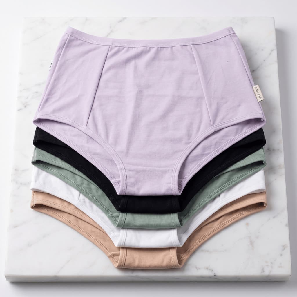 Kit Calcinha Gestante Pós-Parto Cintura Alta Hot Pants Plus Size Básica Tangão Segura Barriga