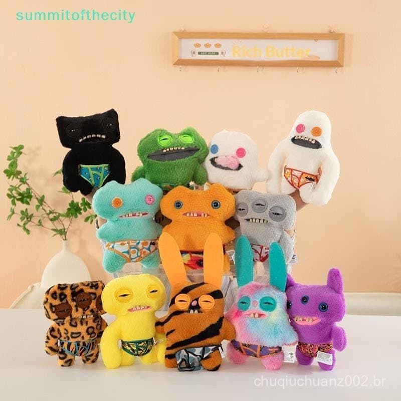 sum Bonito Engraçado Dente Grande Fugggler Feio Monstro Coelhos Boneca De Pelúcia Brinquedos Pano Presentes