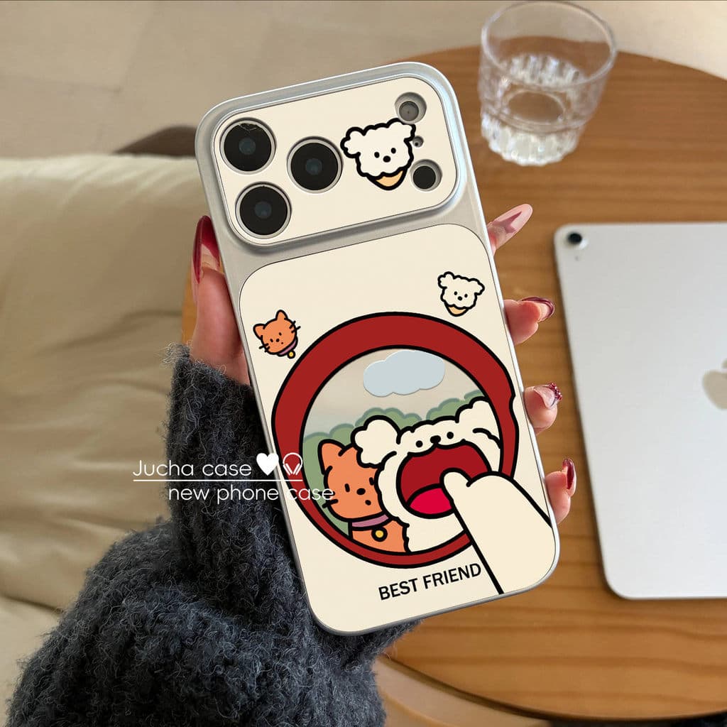 Capa de Cachorrinho de Desenho Animado para Honor 600 500 400 300 Ultra 200 100 90 Smart 80 GT SE 70 60 Magic 8 7 6 Pro