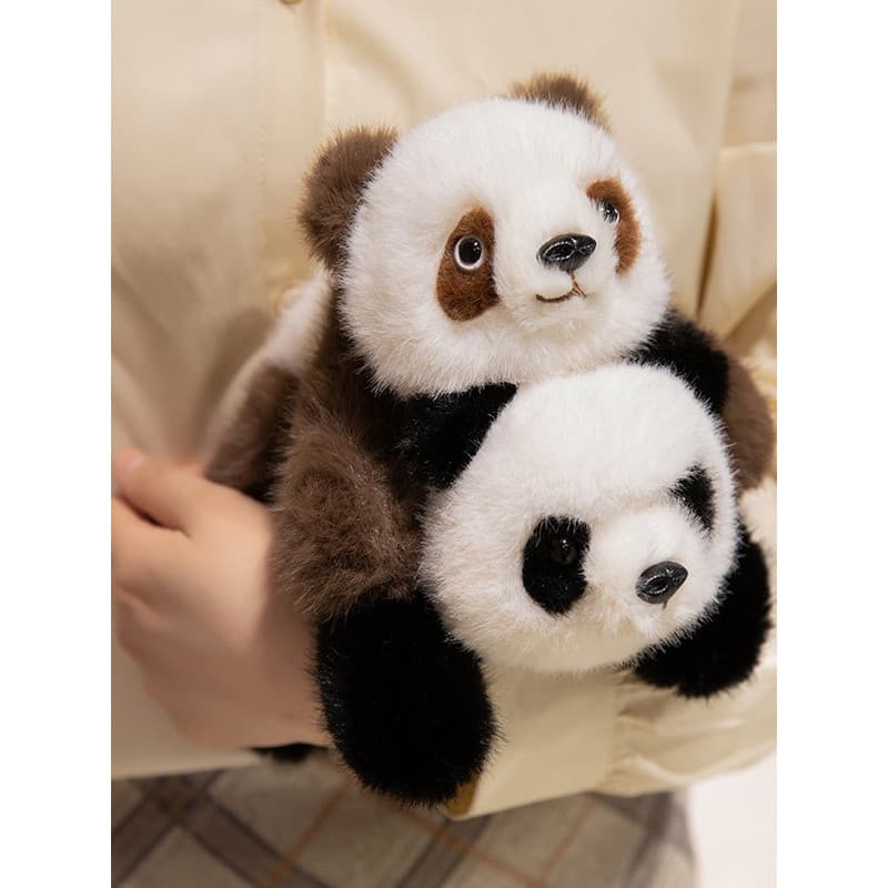 Han han pequeno panda boneca Chengdu fragrância tesouro nacional grande panda brinquedo de pelúcia dormir abraço boneca
