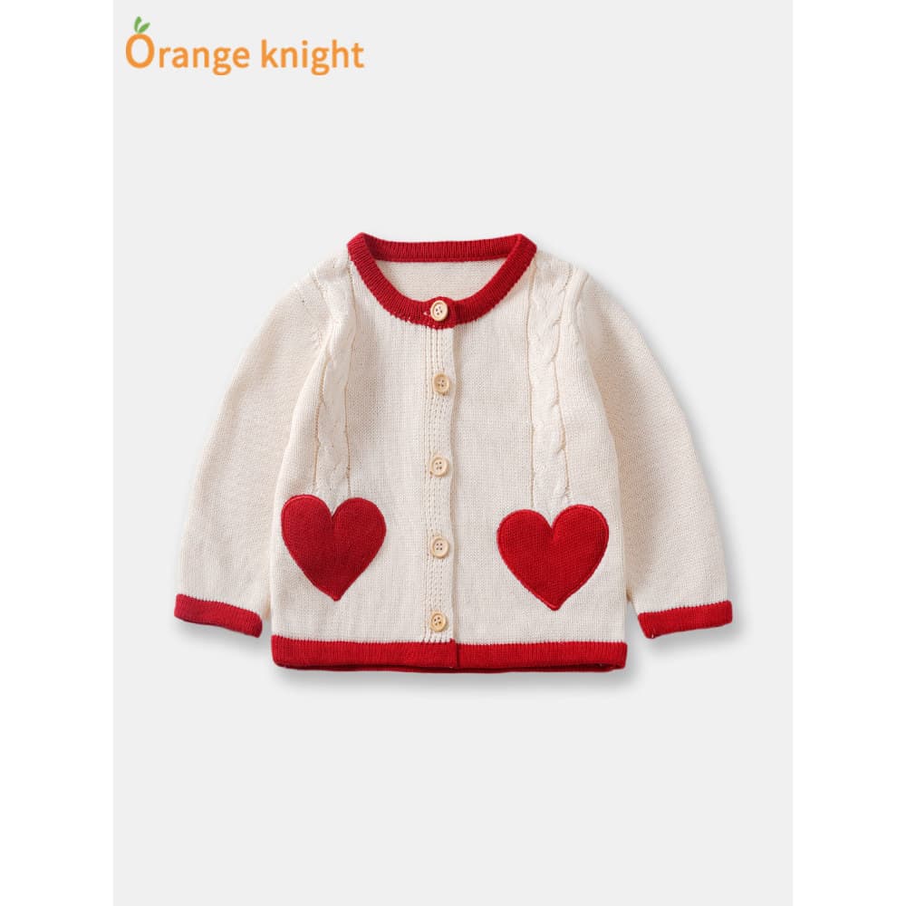 Ins Super quente bebê Cardigan outono roupas de malha bebê menina puro algodão topo princesa bonito camisola de manga co