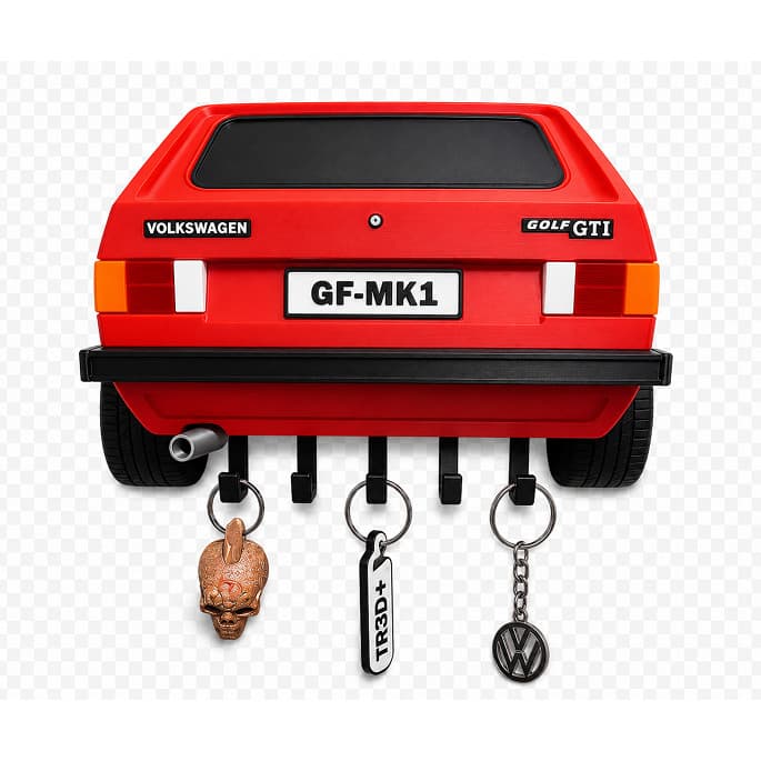 Porta Chaves Decorativo Traseira Golf Gti MK1