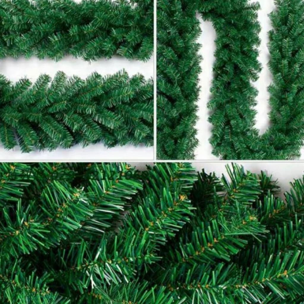 Festao Aramado Verde 2M 200 Galhos Natal Decoracao Arvore Natal