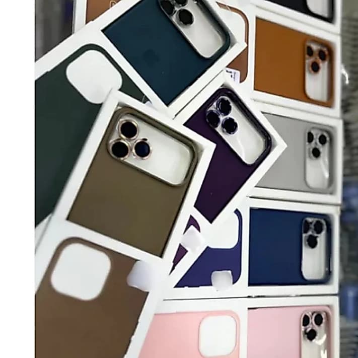 Capa Case Premium Couro Magsafe Anti Impacto Para iPhone 11 12 13 14 15 16 17 17 Pro Max