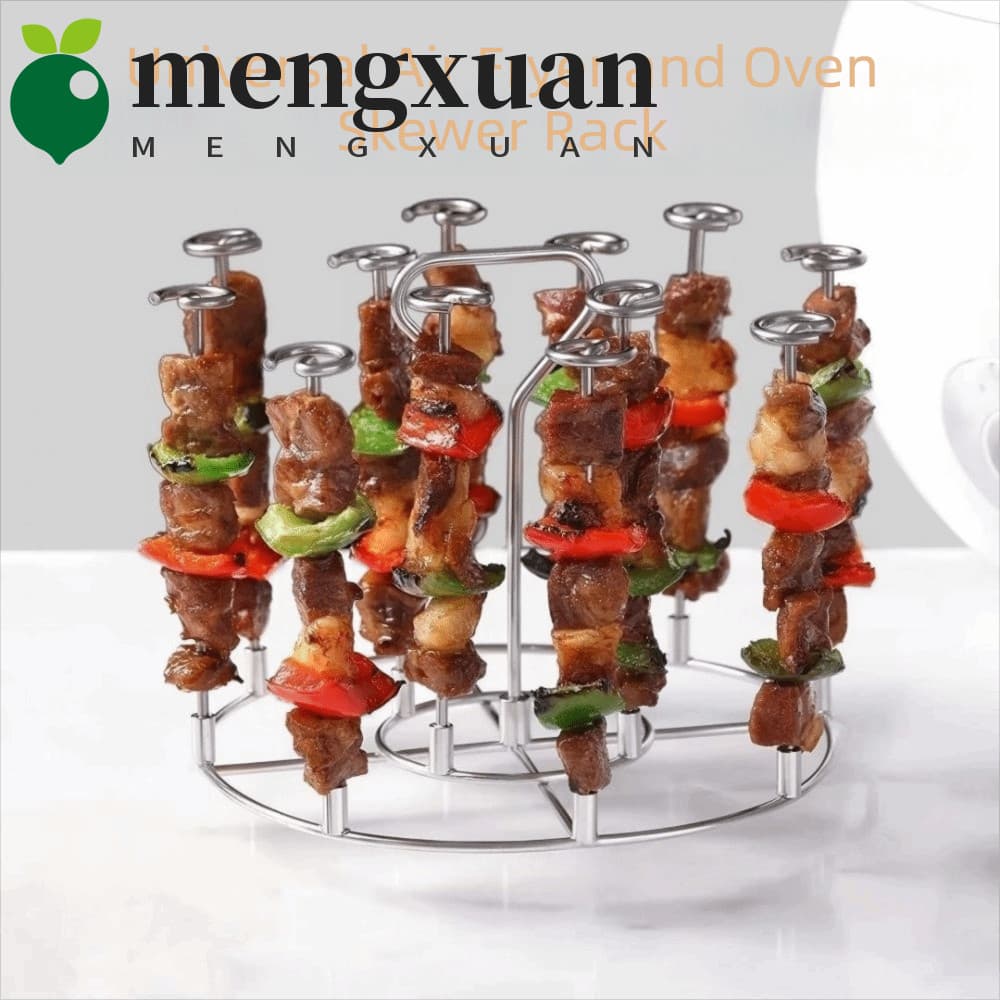 MENGXUAN1 15/30pcs Suporte Para Espeto De Churrasco , Portátil De Aço Inoxidável Fritadeira De Ar , Fácil De Usar